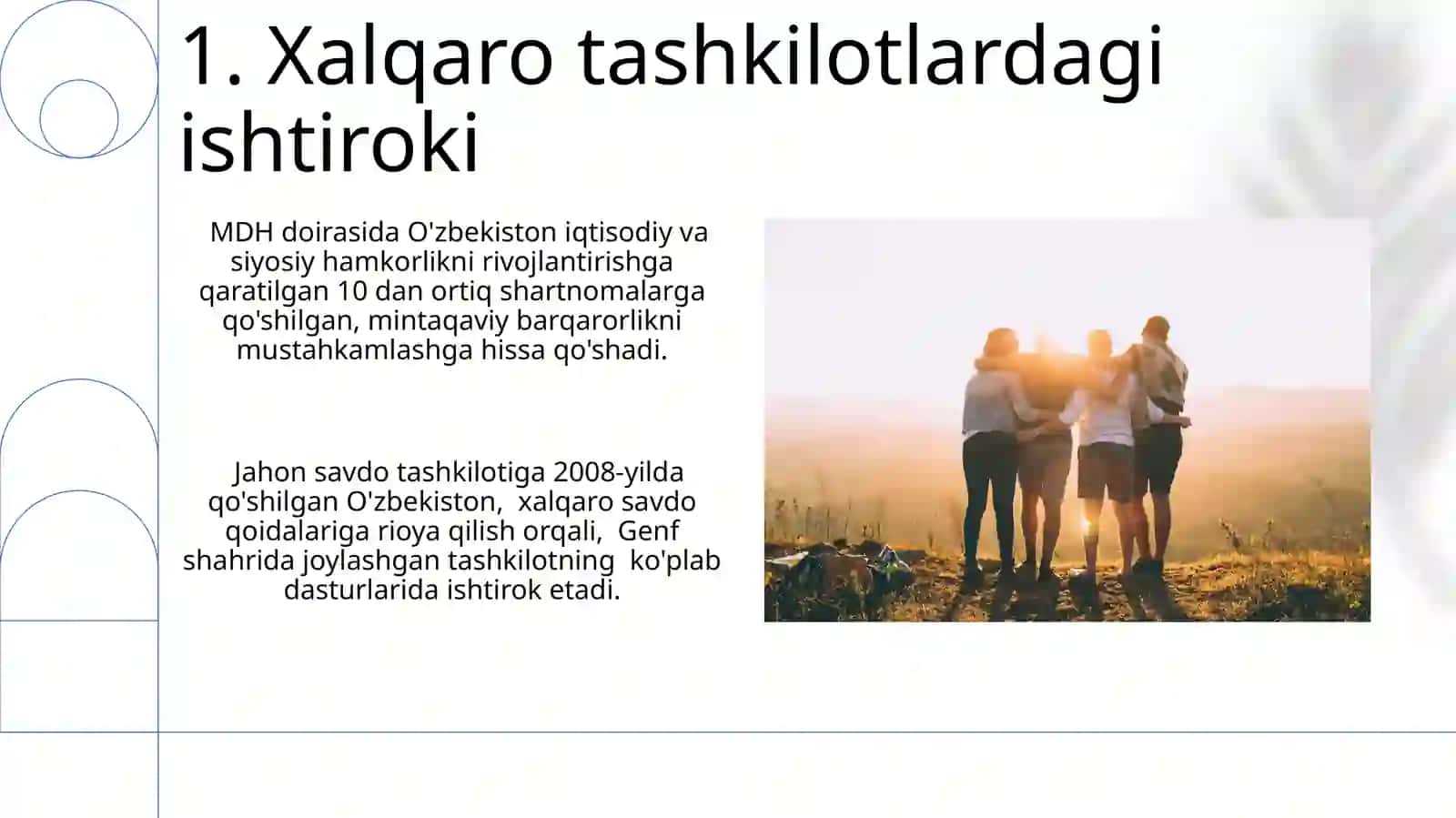 O'zbekiston va jahon hamjamiyati 3