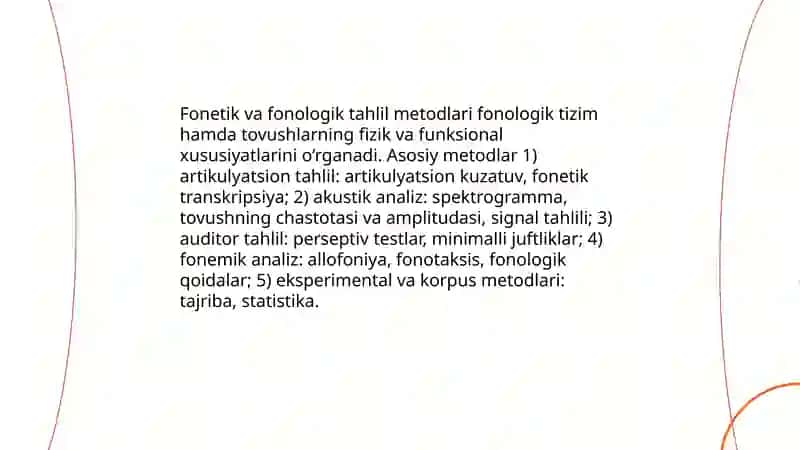 Lingvistik tahlil metodlari 3