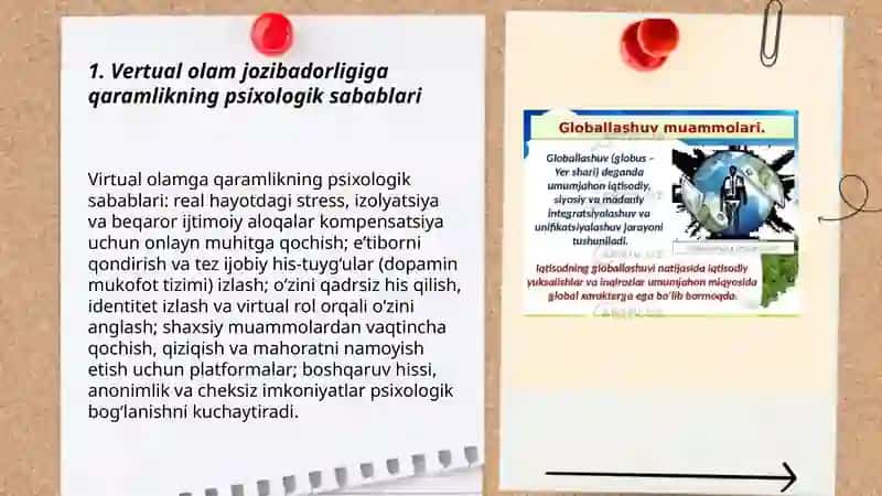Vertual olam jozibadorligiga qaramlik va uning oqibatlari 3