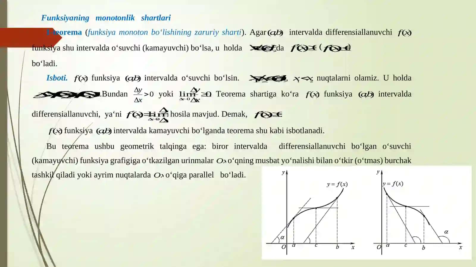 Funksiyaning Ekstremum Nuqtalari 3
