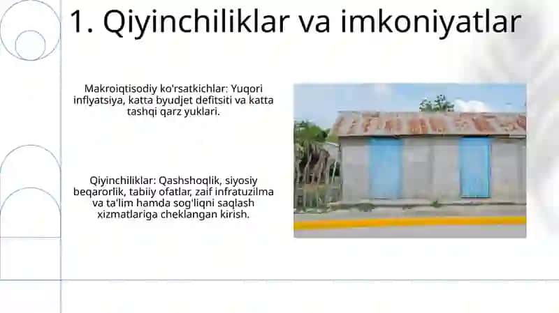 Gaiti makroiqtisodiy ko'rsatkichlari va ularning tahlili 3