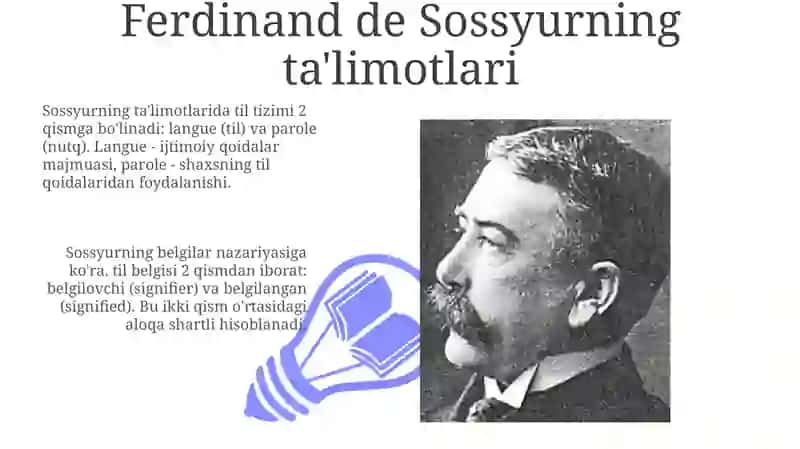 Ferdenand Sossyur ta’limoti va strukturalizm 3