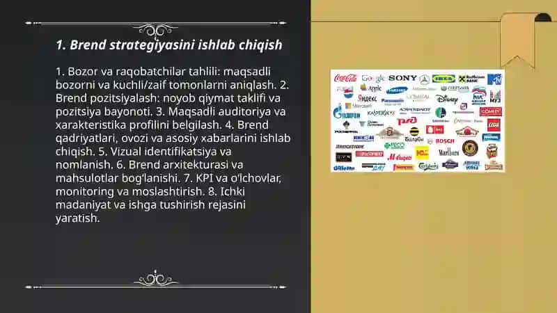 Brendni boshqarish va uning qiymatini oshirish usullari 3