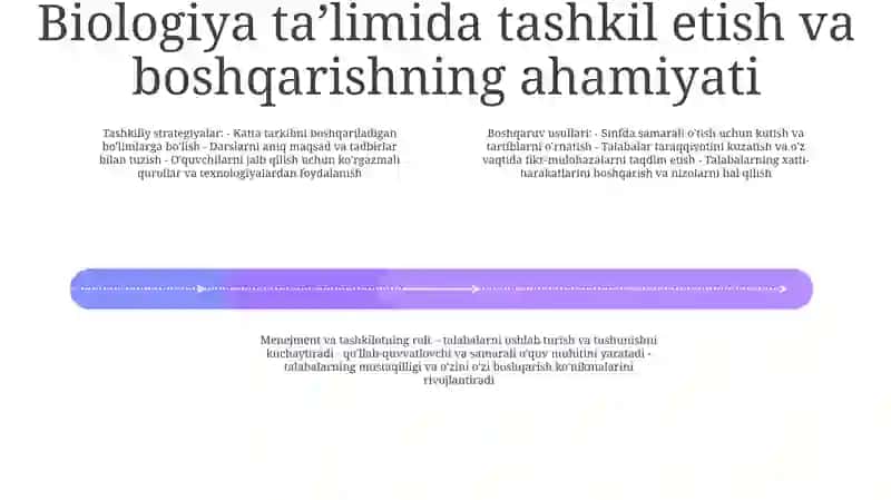 Biologiyani O'Qitishda O'Quvchilarning O'Quv-Bilish Faoliyatini Tashkil Etish Va Boshqarish Yo'Llari 3
