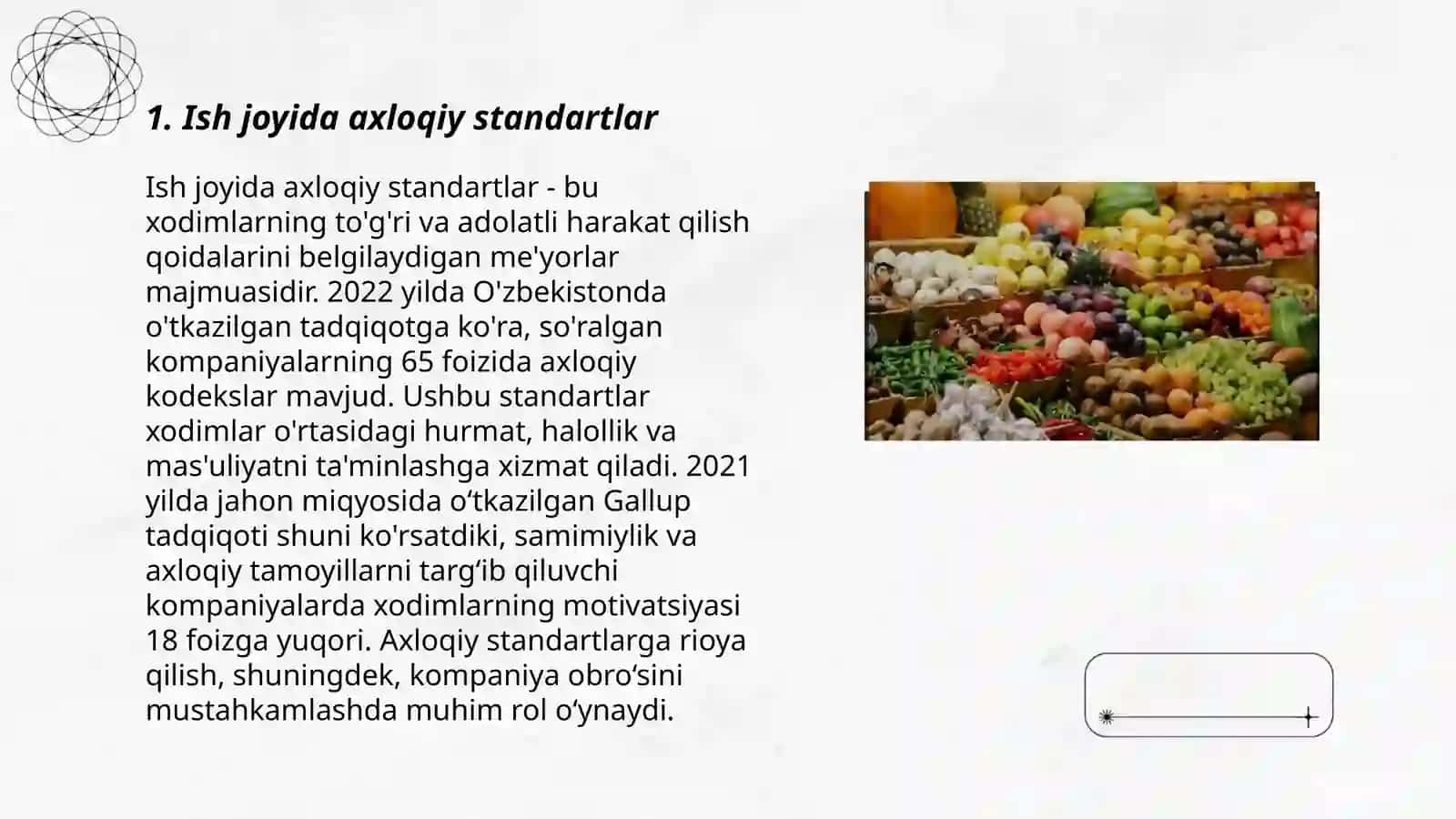 Biznesni axloqiy va masulyatli boshqarish 3