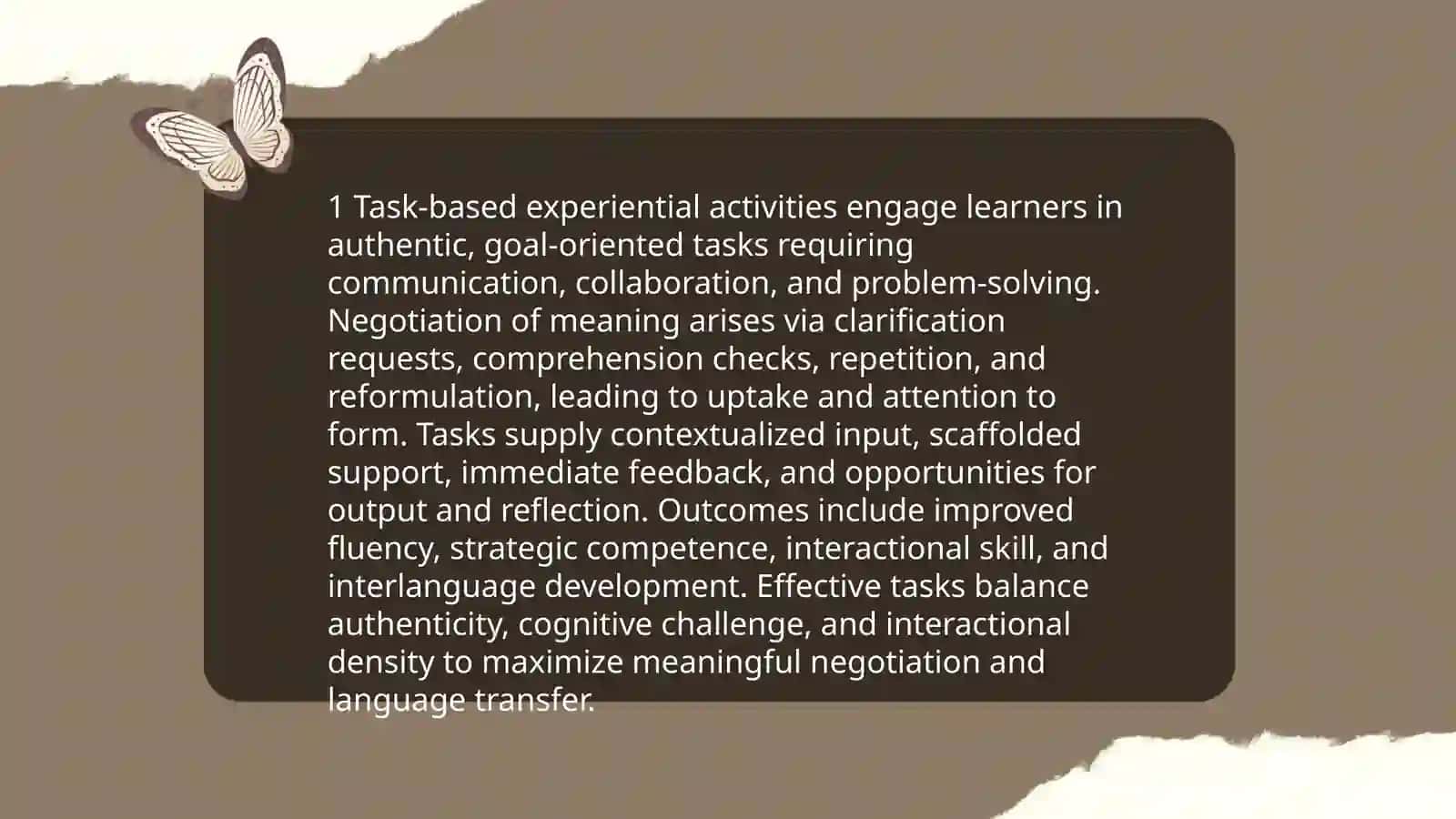 Experiential and negotiated language learning 3