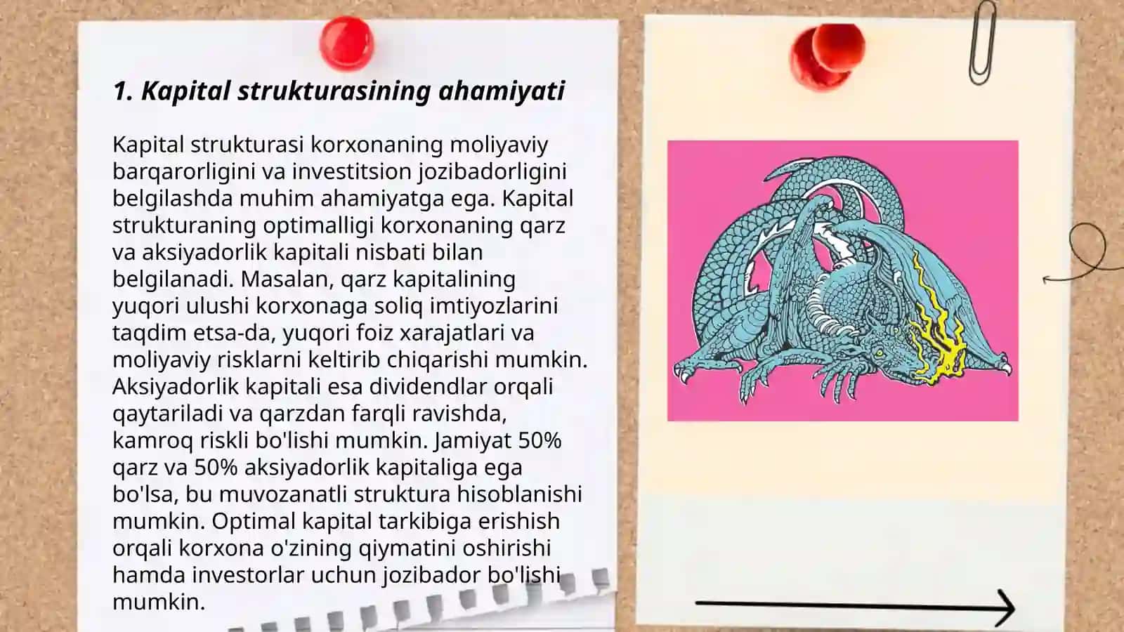 Korxona kapitali strukturasi va uni boshqarish 3