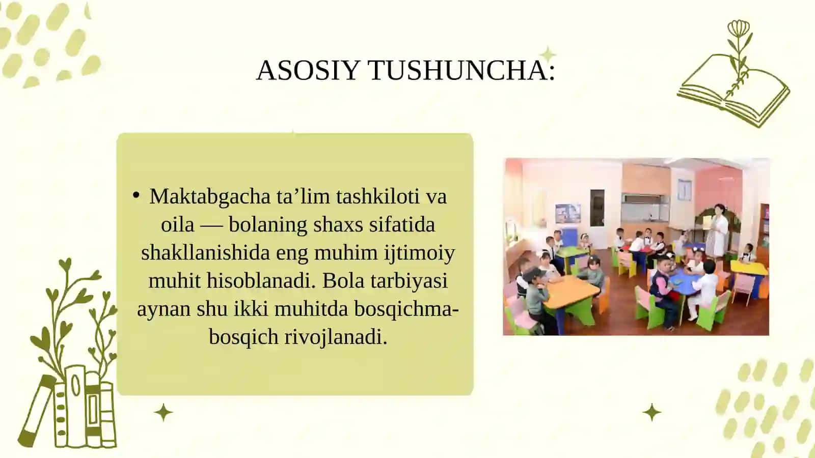 MAKTABGACHA TAʼLIM TASHKILOTI OILA VA MAKTAB HAMKORLIGI. 3