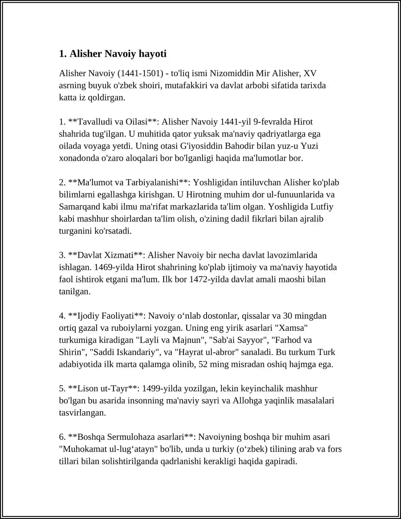 ALISHER NAVOIY 3