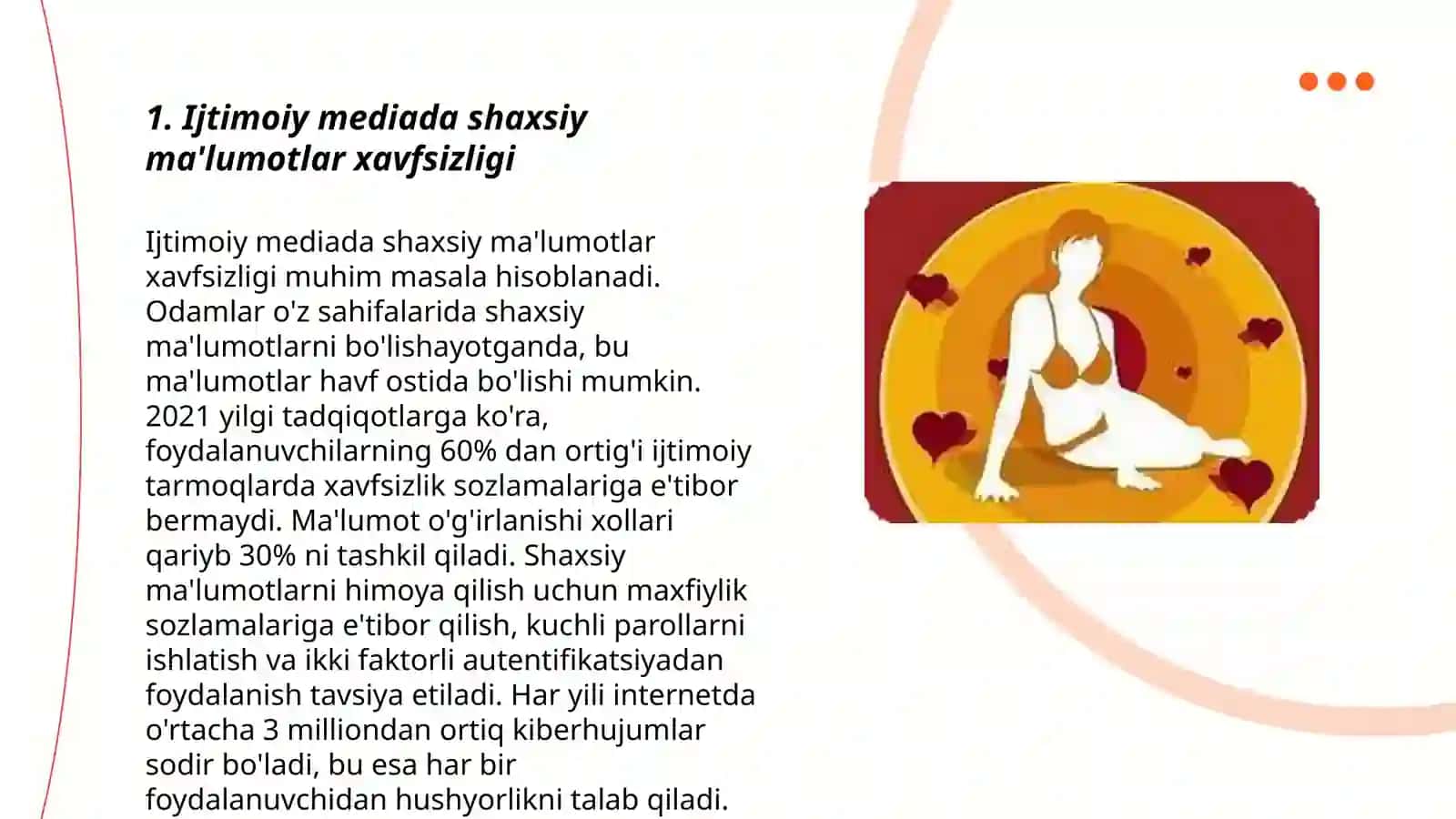 Ijtimoiy mediada tahdid va xavf - xatarlar 3