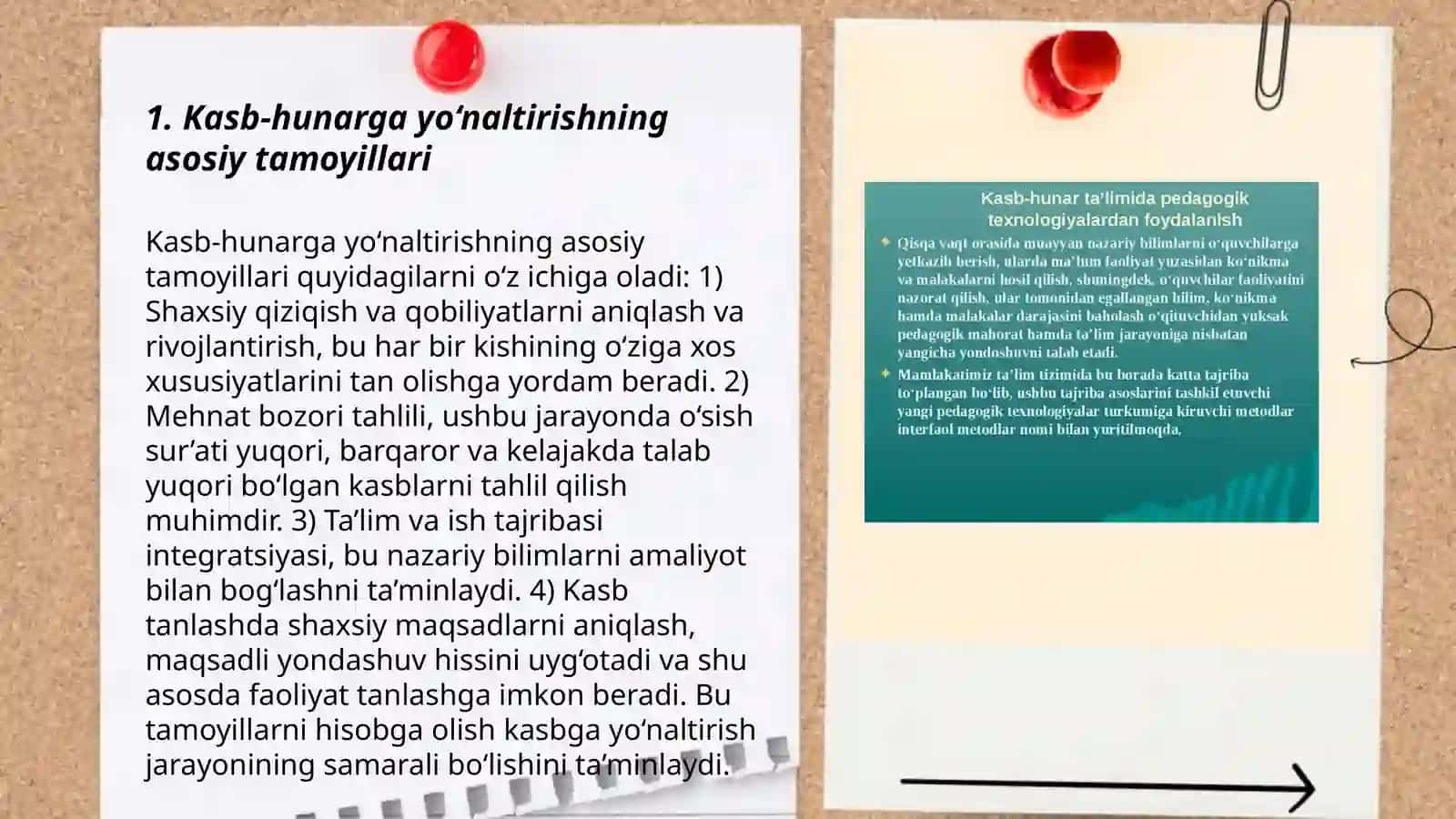 Kasb-hunarga yo‘naltirish tamoyillari,shakl va metodlari 3