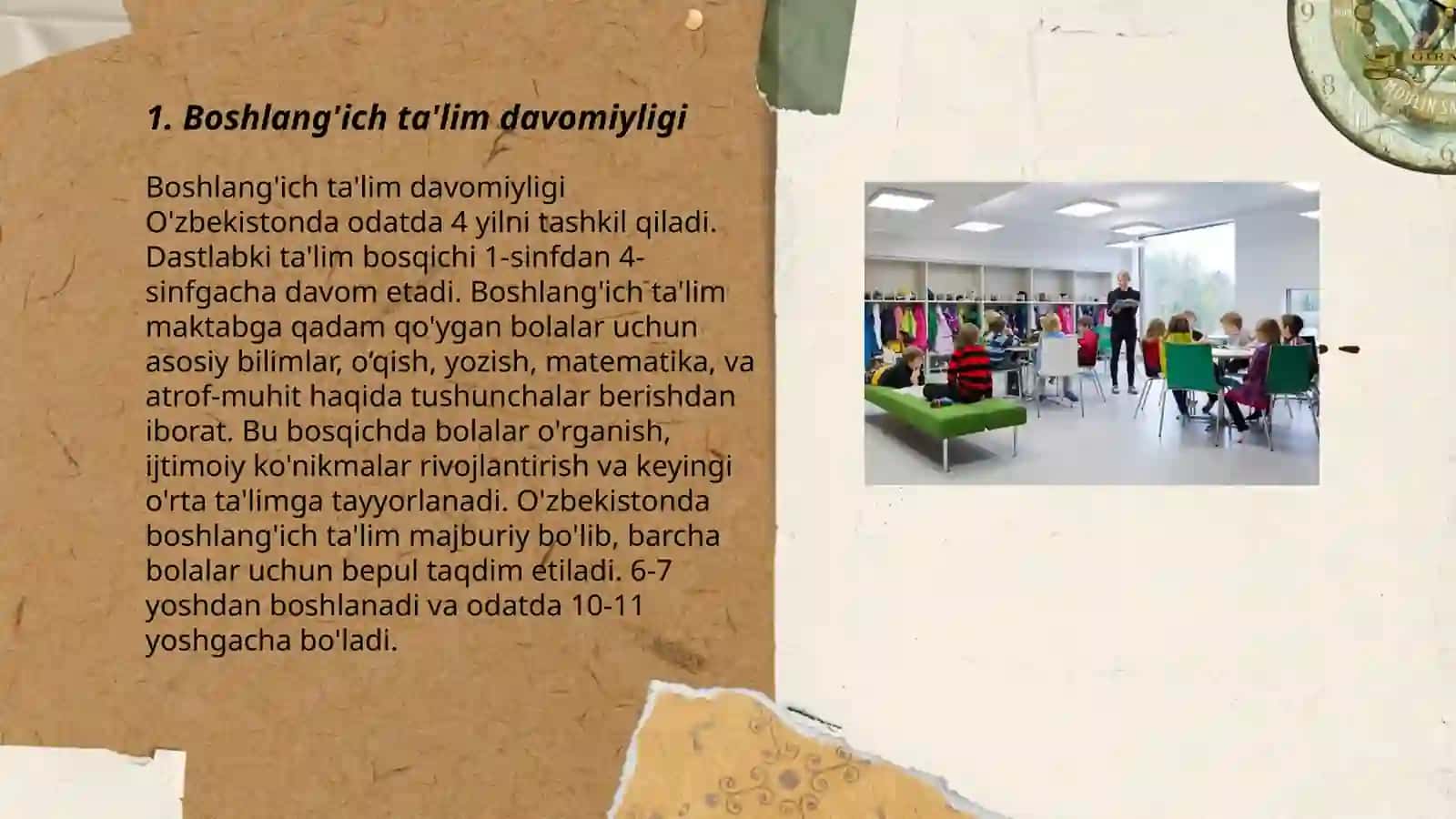 Boshlang'ich ta'lim davomiyligi 3