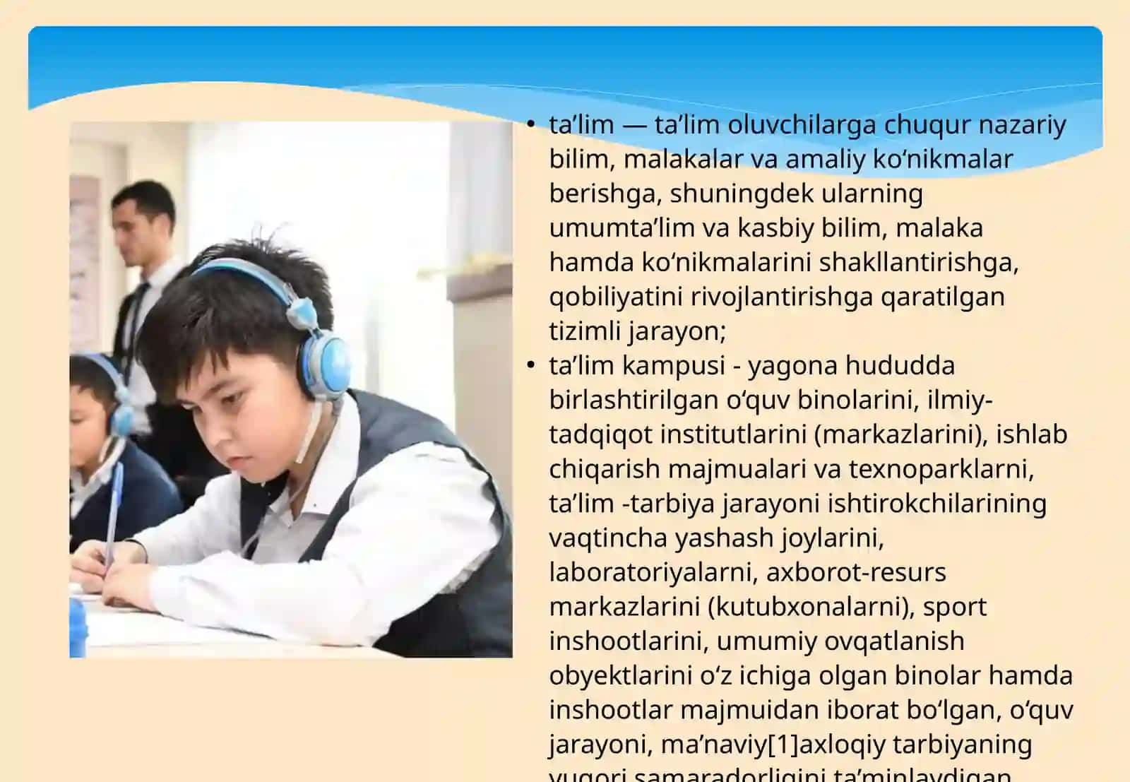 O'zbekiston Respublikasi rivojining yangi bosqichida ta'lim-tarbiya islohotlari. 3