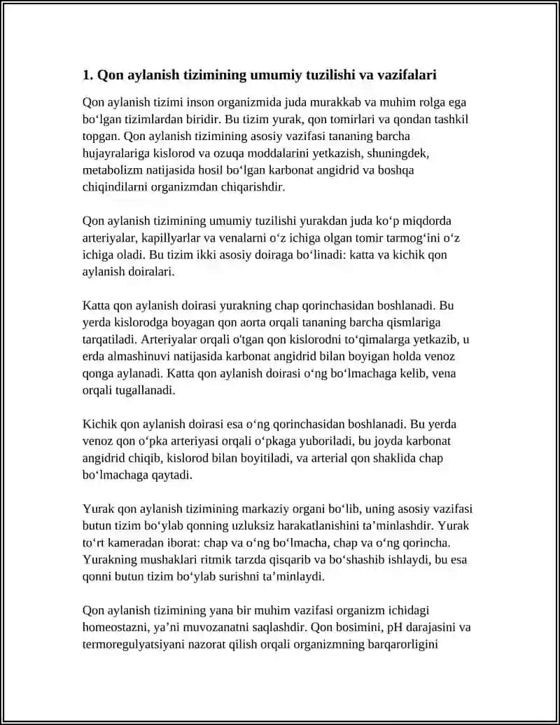 QON AYLANISH TIZIMI 3