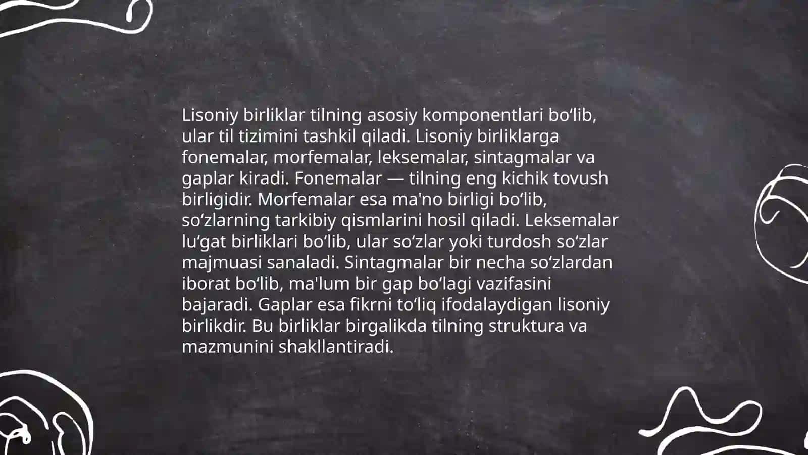 Lison va Nutq Mavzusidagi Kurs 3