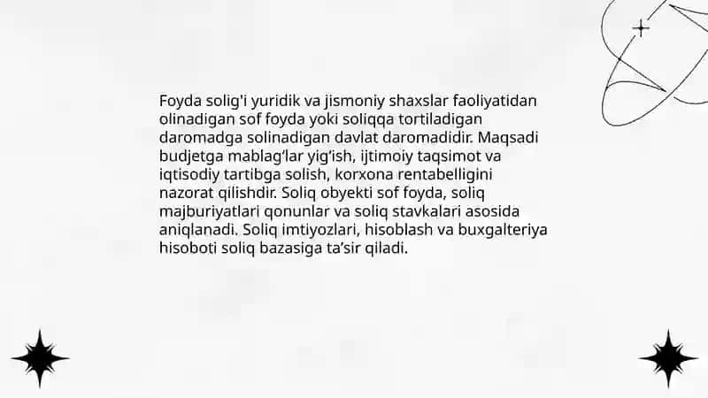Foyda solig'i 3
