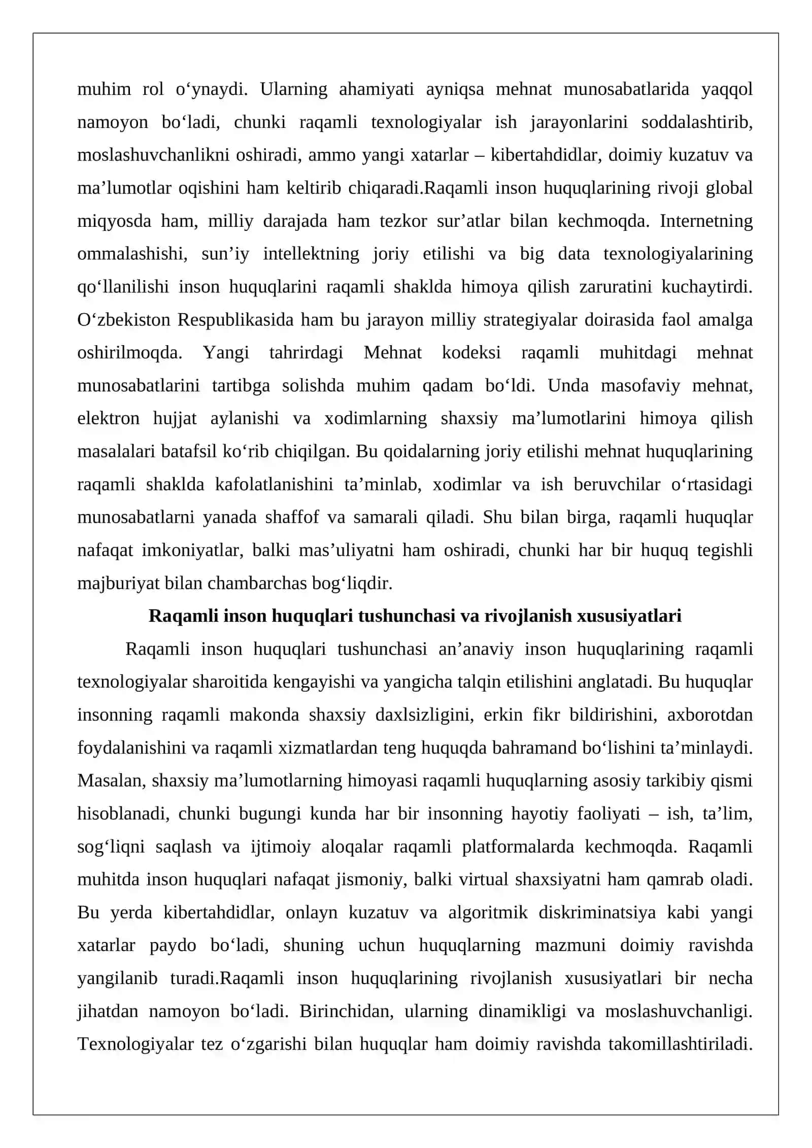 Raqamli inson huquqlari va mas’uliyatining buzilishi 3