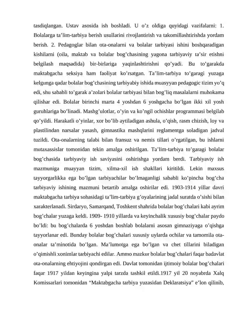 Maktabgacha taʼlim tarixi 3