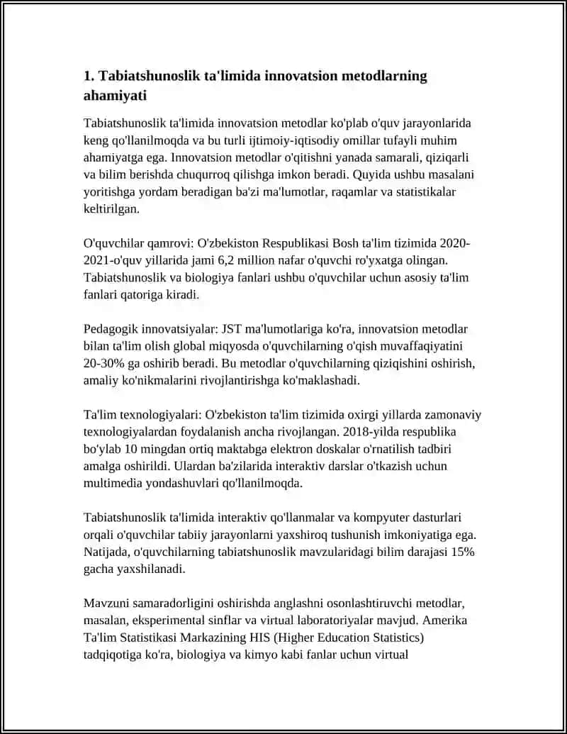3-4-SINFLARDA "TABIATSHUNOSLIK" NI O‘QITISH METODIKASI 3