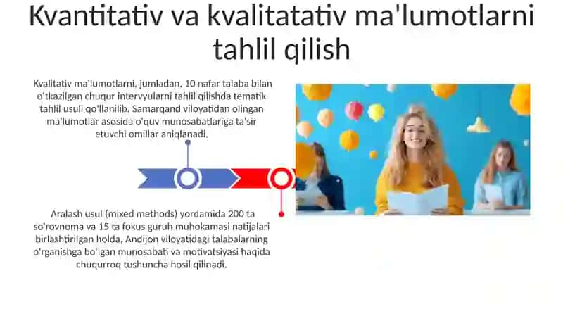 O'quv motivatsiyalari uquvchilarini o'qishga munosabatlarini oʻrganish psixalogik metodikasi 3
