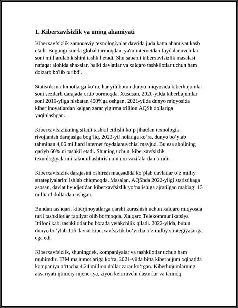 KIBERJINOYAT VA KIBERHUQUQ 3