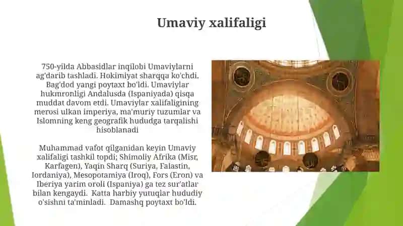 Islomning paydo bòlishi va evalyutsiyasi 3