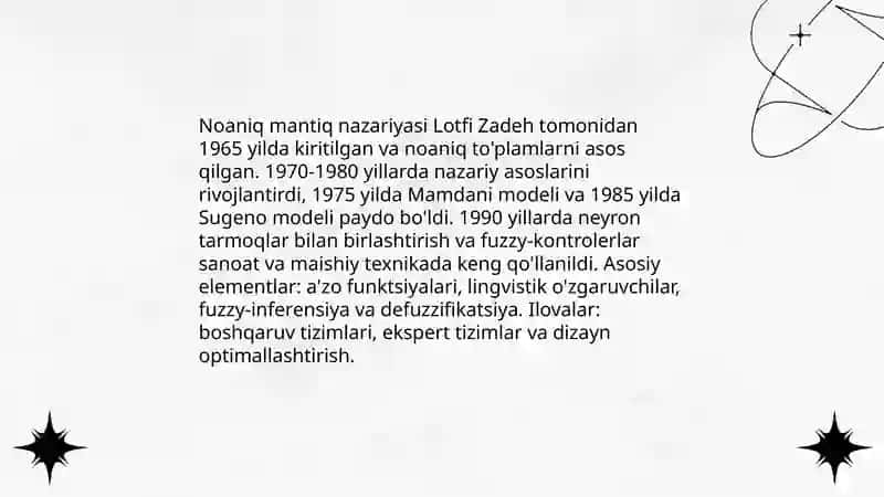 Noaniq mantiq nazariyasi 3