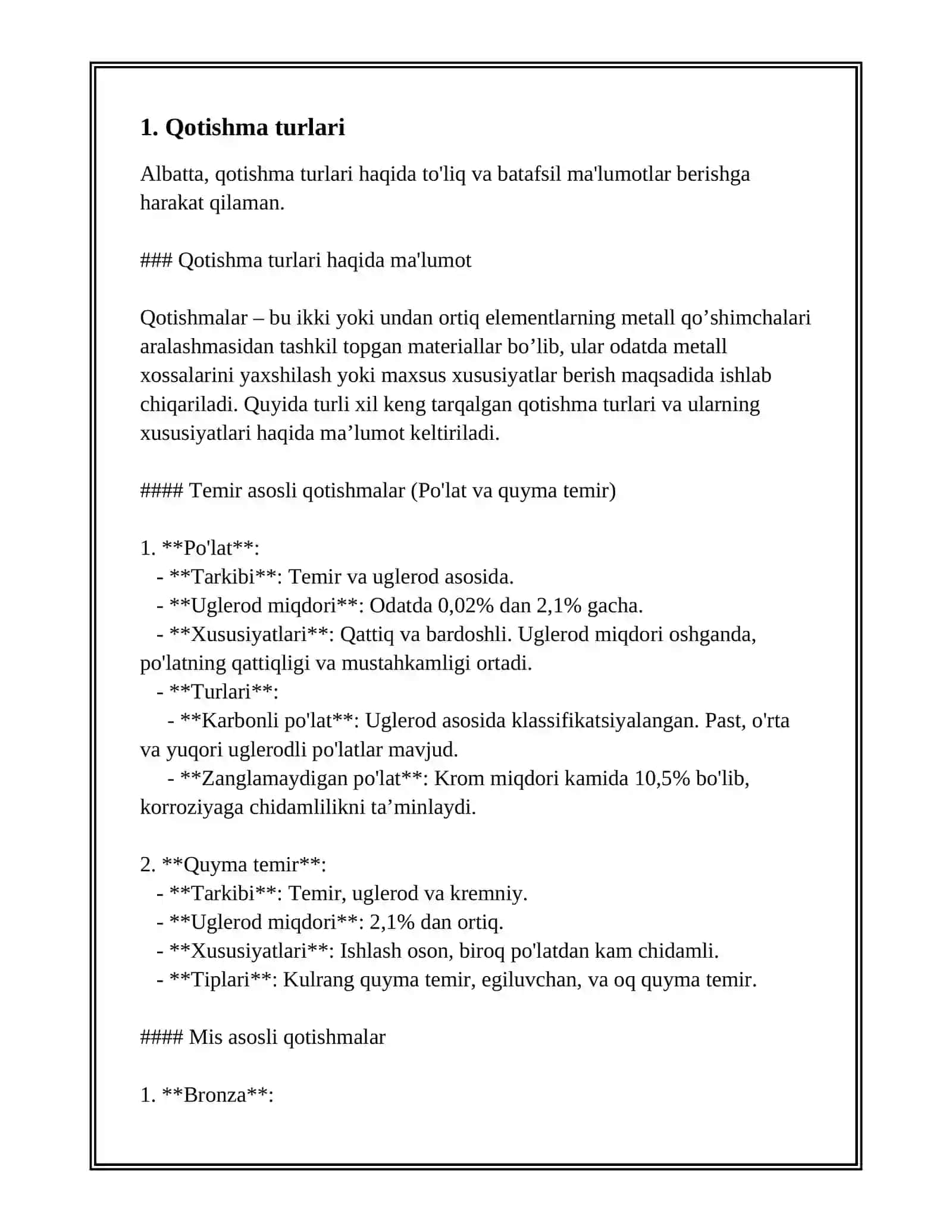 QOTISHMALAR VA ULARNING HOLAT DIAGRAMMASI 3
