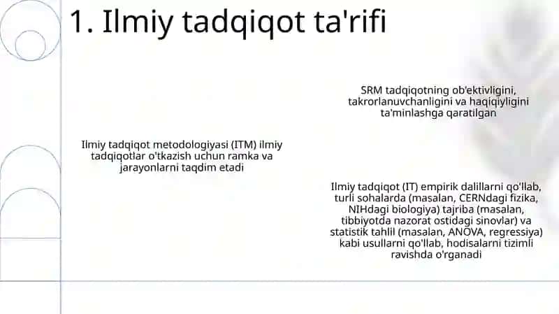 Ilmiy Tadqiqotlar Metodologiyasi 3