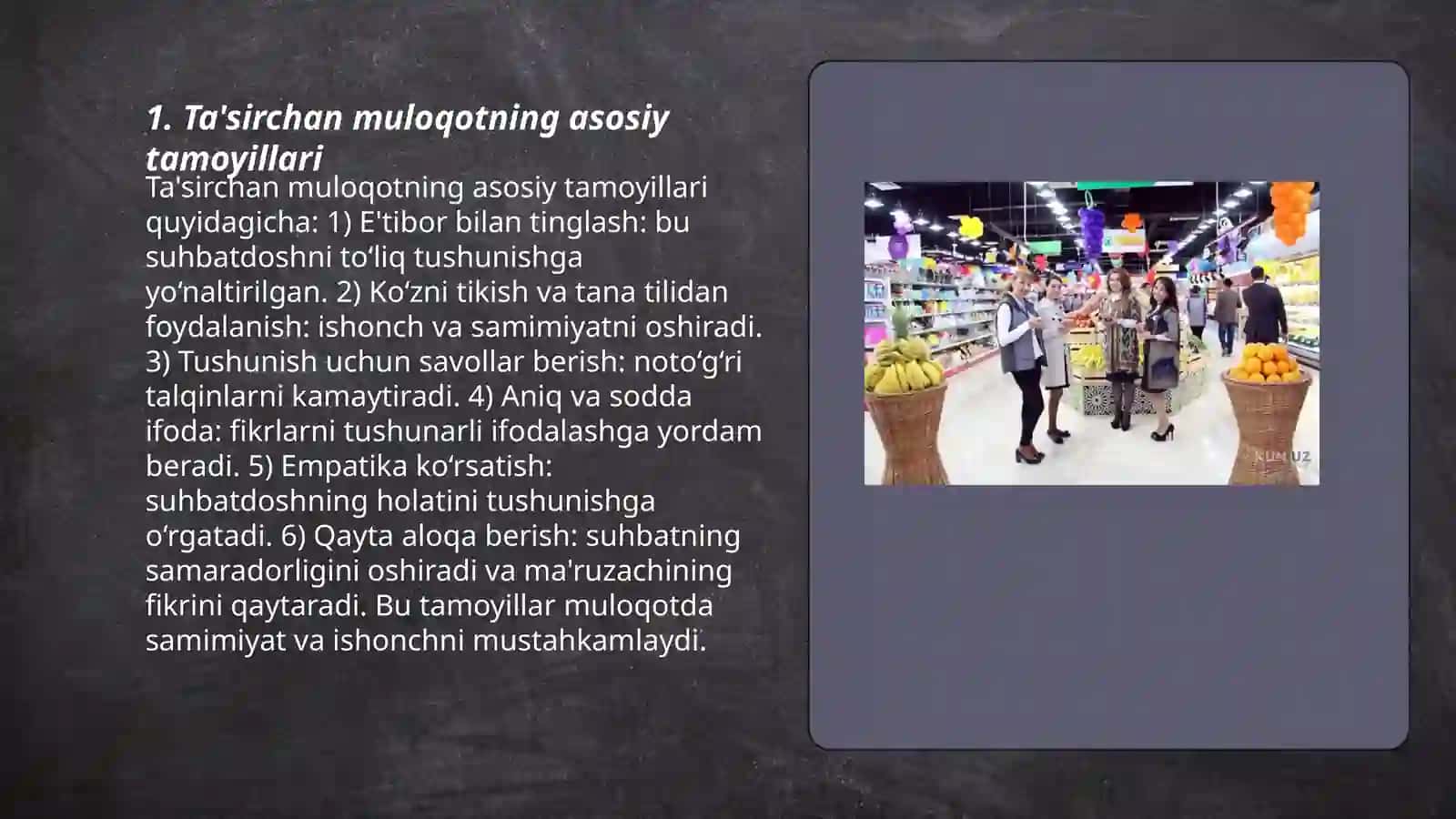 Savdo va marketingda ta'sirchan muloqot 3