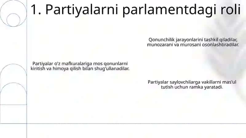 Siyosiy partiyalar faoliyatining huquqiy asoslari 3