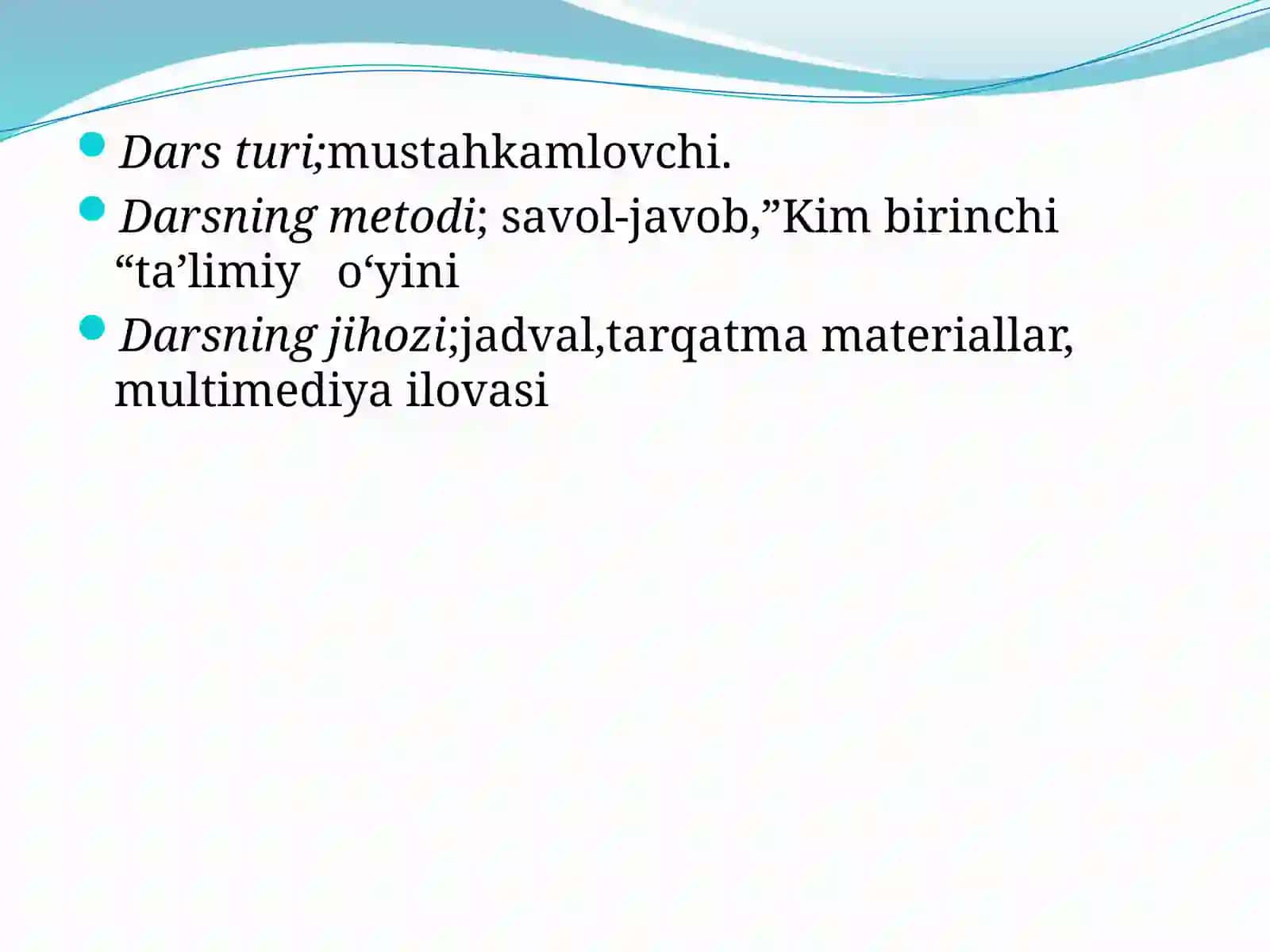 So’zlarni o’zaro bog’lovchi qo’shimchalar 3