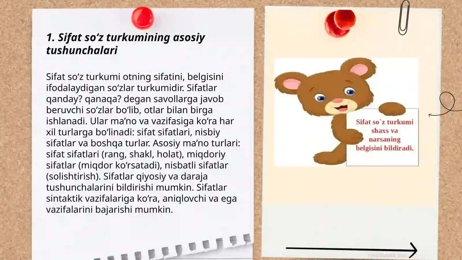 Sifat so‘z turkumini o‘rganishda interfaol usullarni qo‘llash 3
