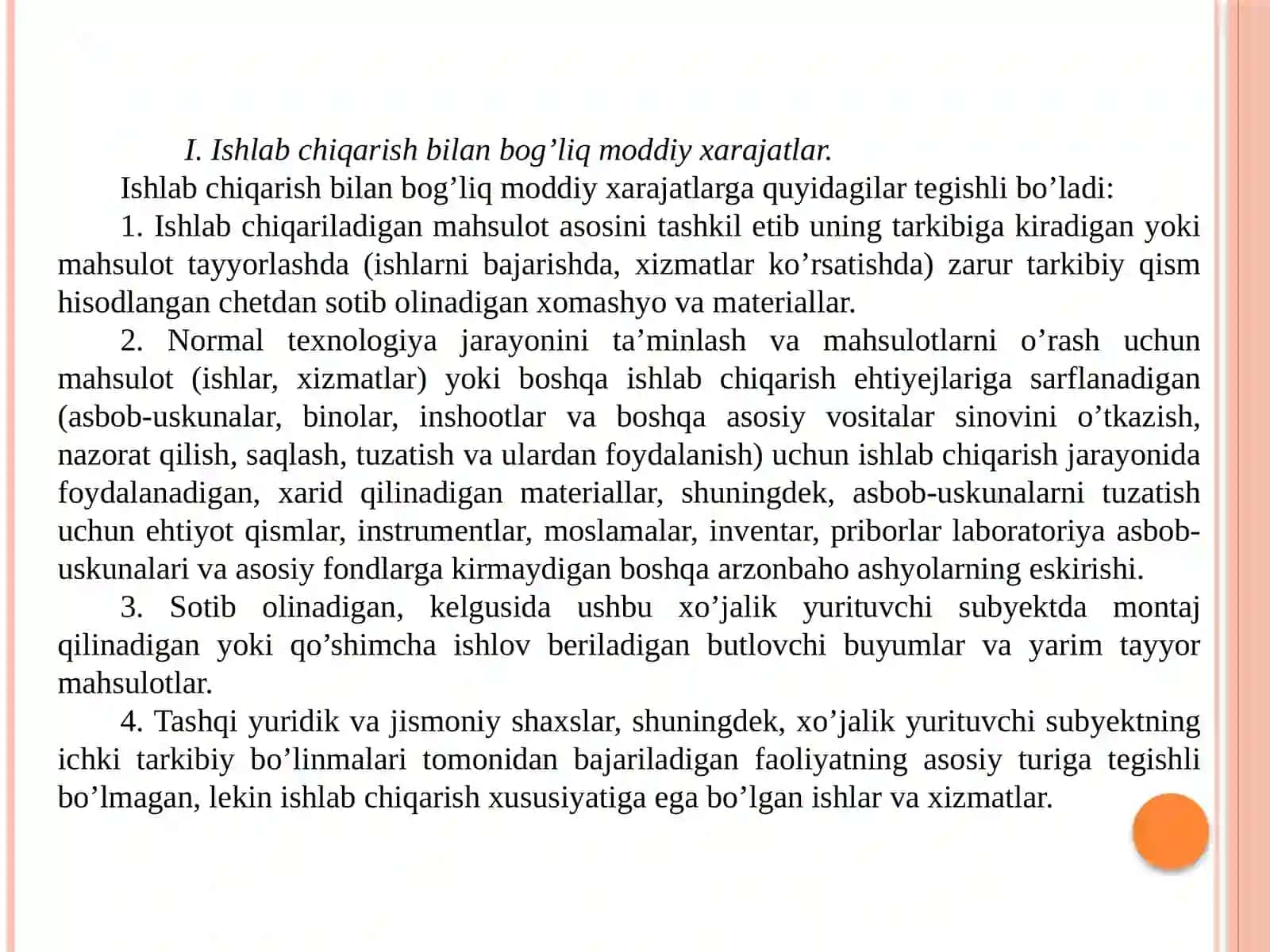 Qiymat va tannarx masalasi 3