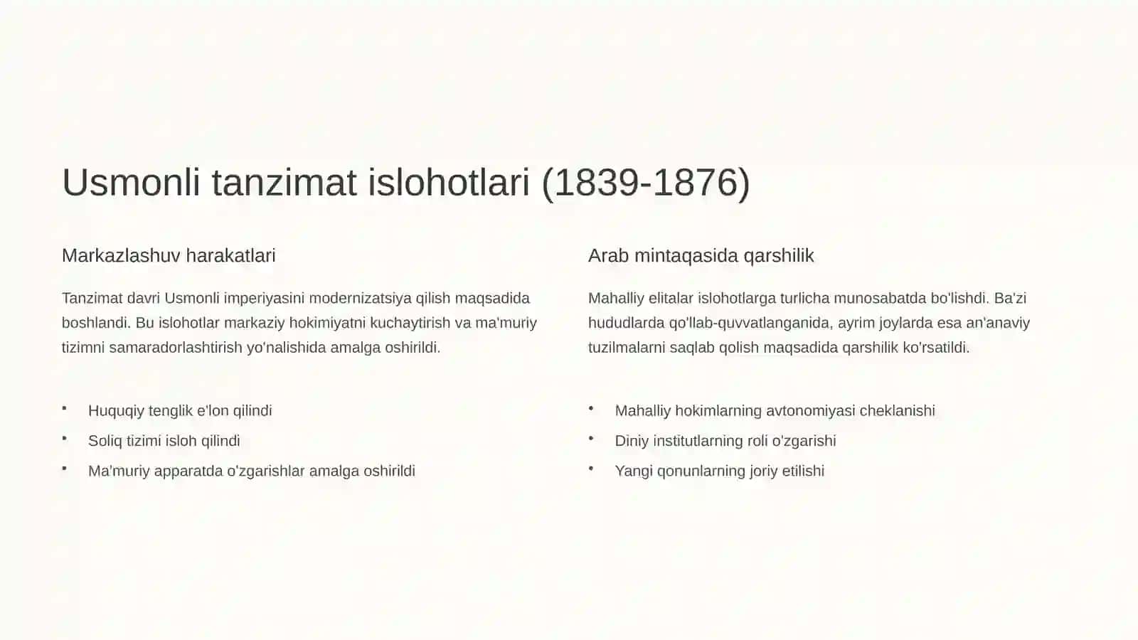 Arab davlatlari XX asr boshlarida: ijtimoiy va siyosiy vaziyat 3
