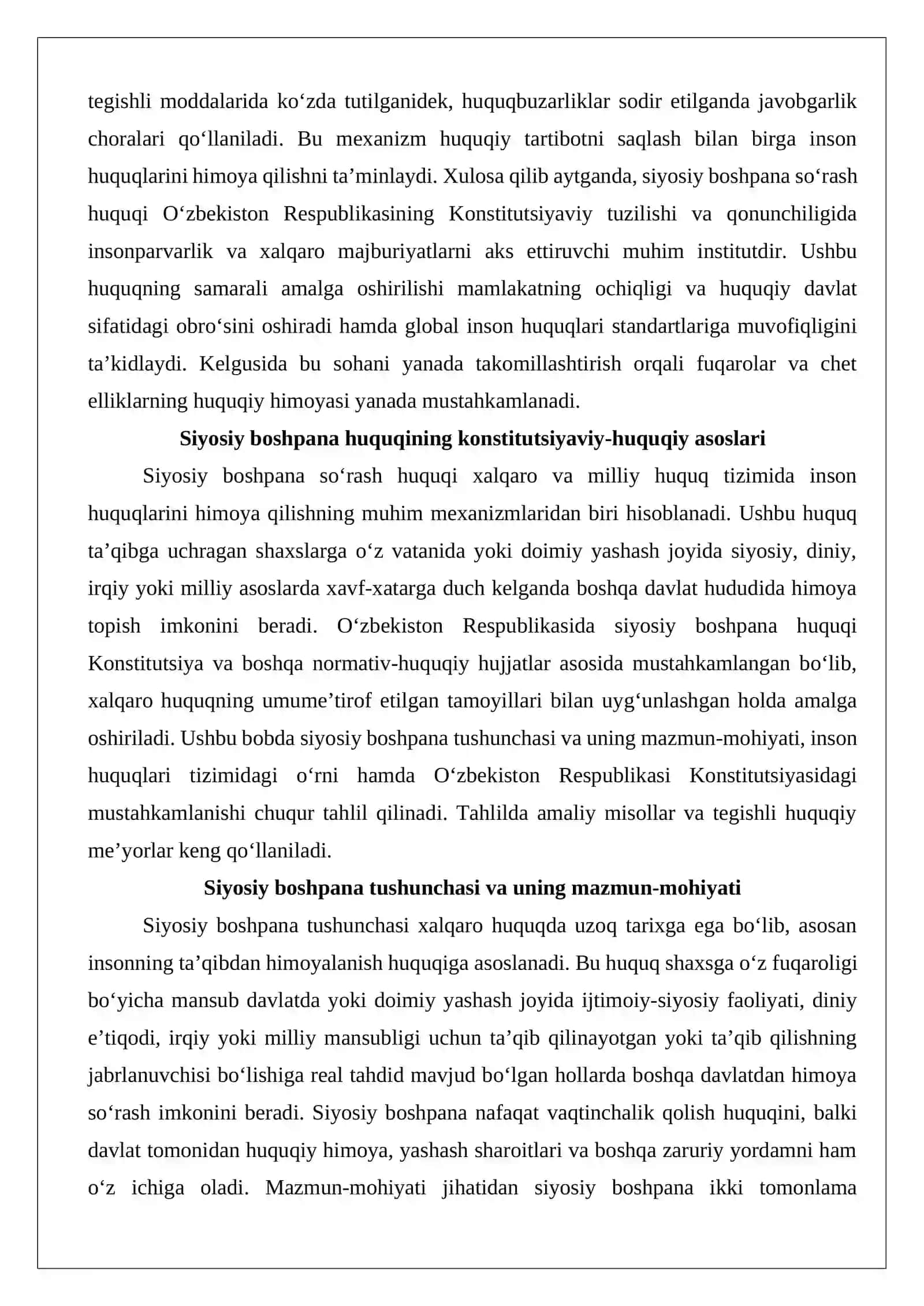 Siyosiy boshpana so‘rash huquqi 3