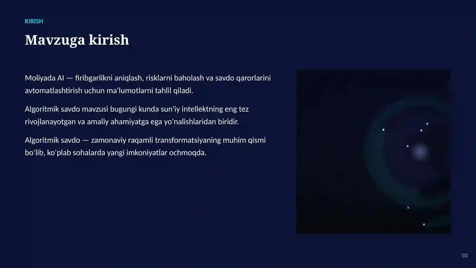 Algoritmik savdo: asoslari va qo'llanilishi 3