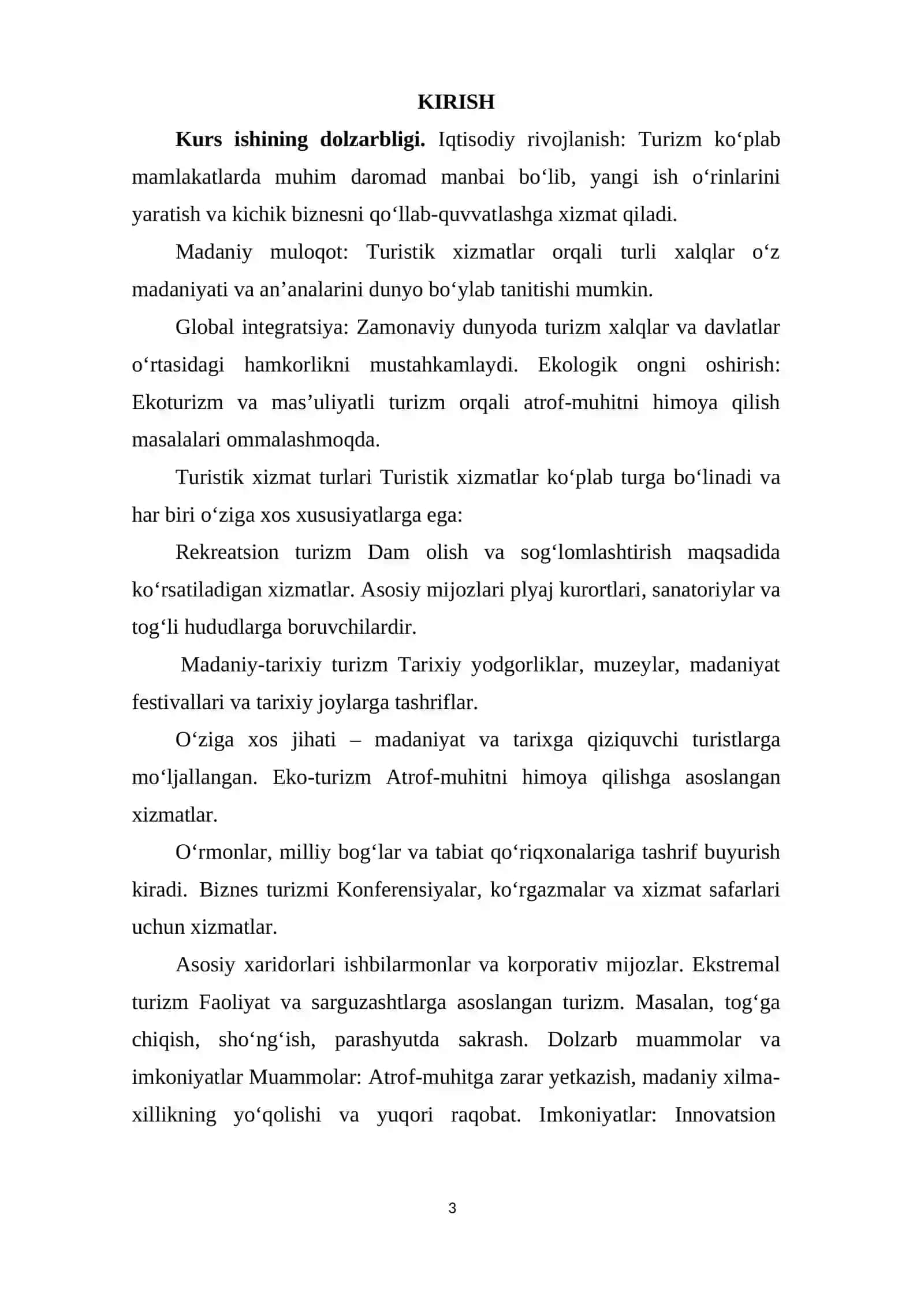 TURISTIK XIZMAT TURLARI VA ULARNING XUSUSIYATLARI 3