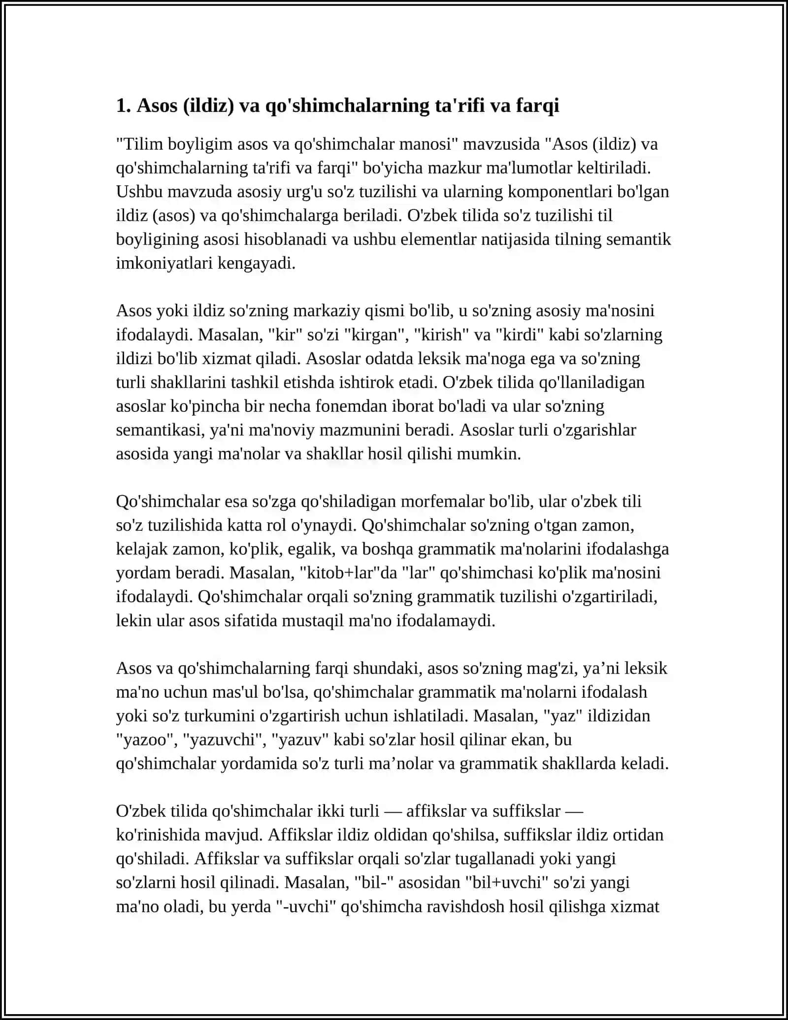 TILIM BOYLIGIM ASOS VA QOSHIMCHALAR MANOSI 3