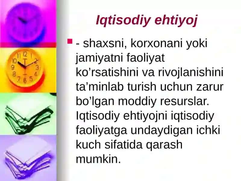 MIKROIQTISODIYOTNING ASOSIY KATEGORIYALARI. TALAB VA TAKLIF 3
