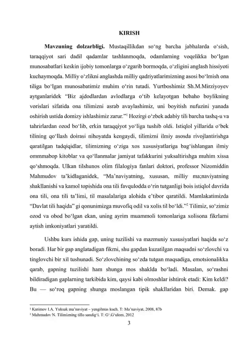 Gap. Gapning shakliy-mazmuniy xususiyatlari 3