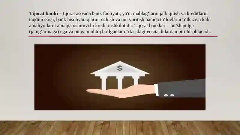 Tijoratbanklar faoliyatini tashkilot islohotlari 3