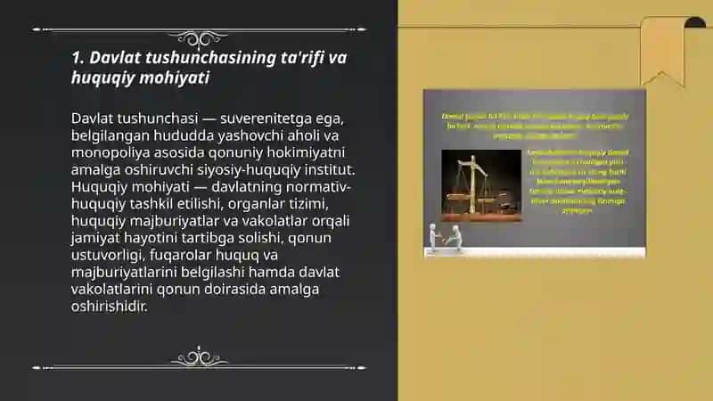 Davlat tushunchasi belgilari va mohiyat 3