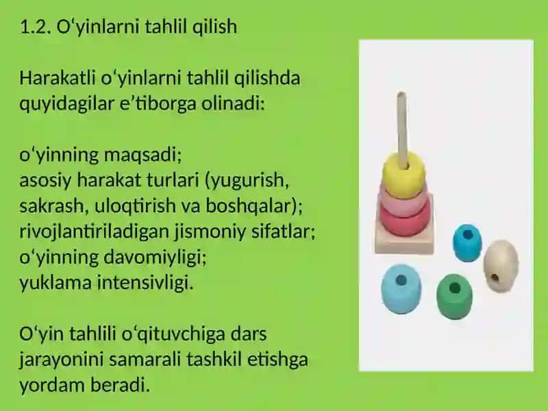 Harakatli O'yinlar 3