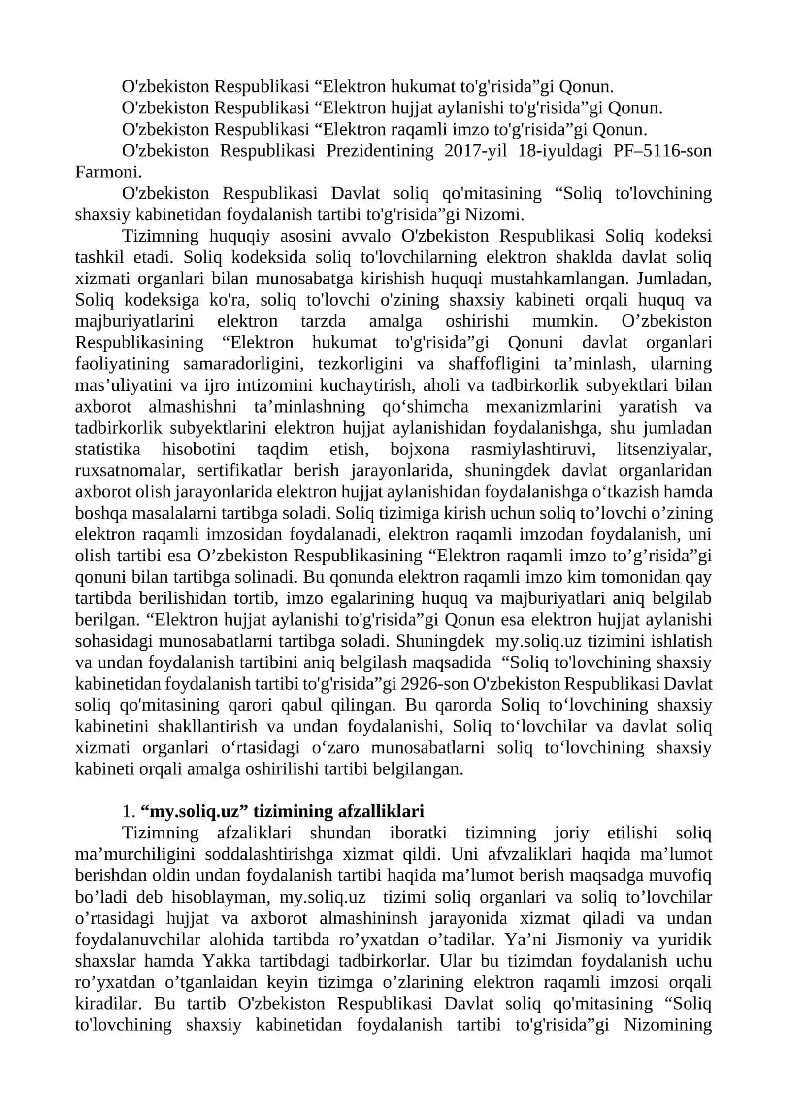 MY.SOLIQ.UZ TIZIMIDAGI HUQUQIY BO' SHLIQLAR 3