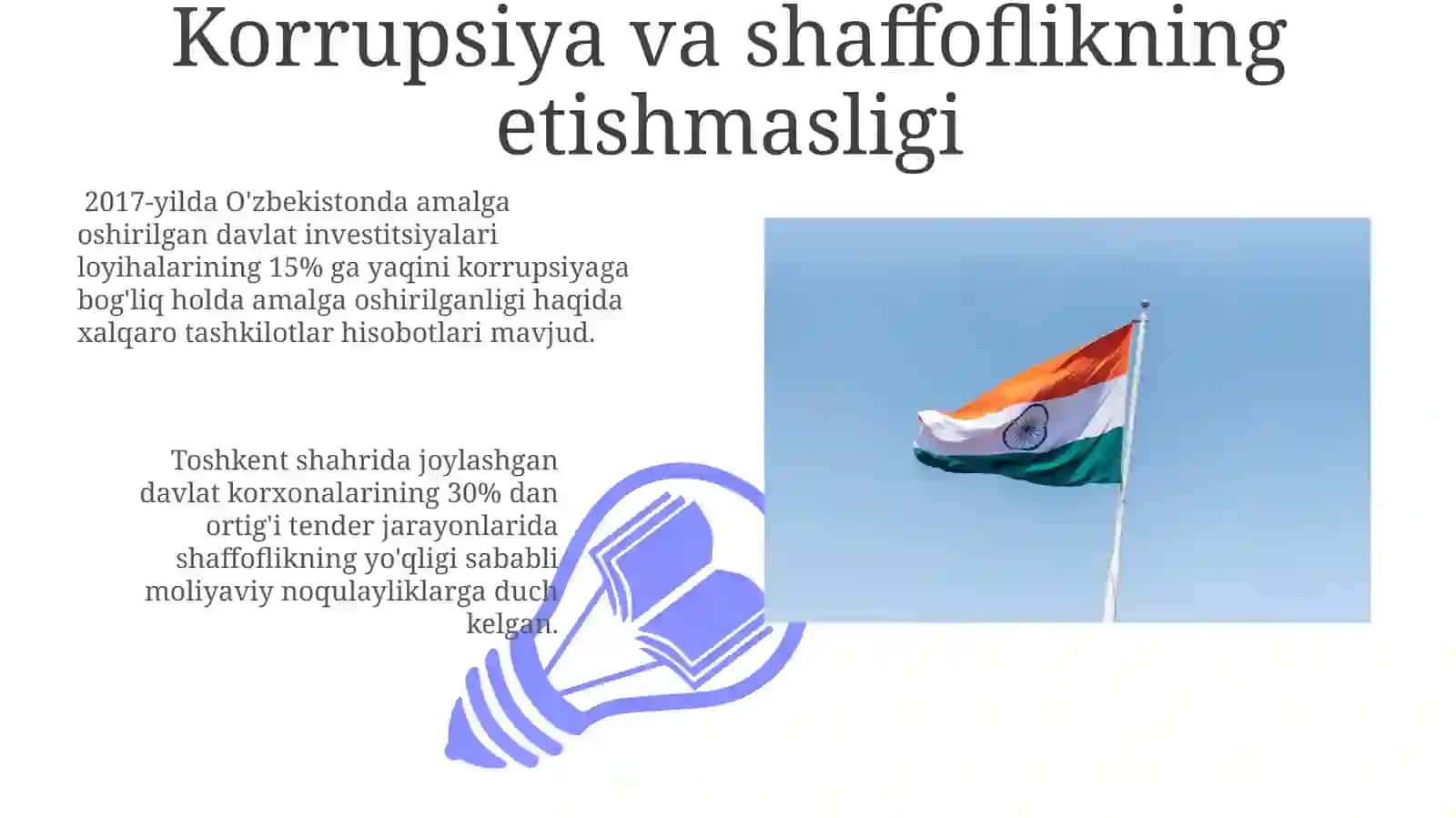Investitsiyalarni davlat tomonidan qo'llab-quvvatlash masalalari 3