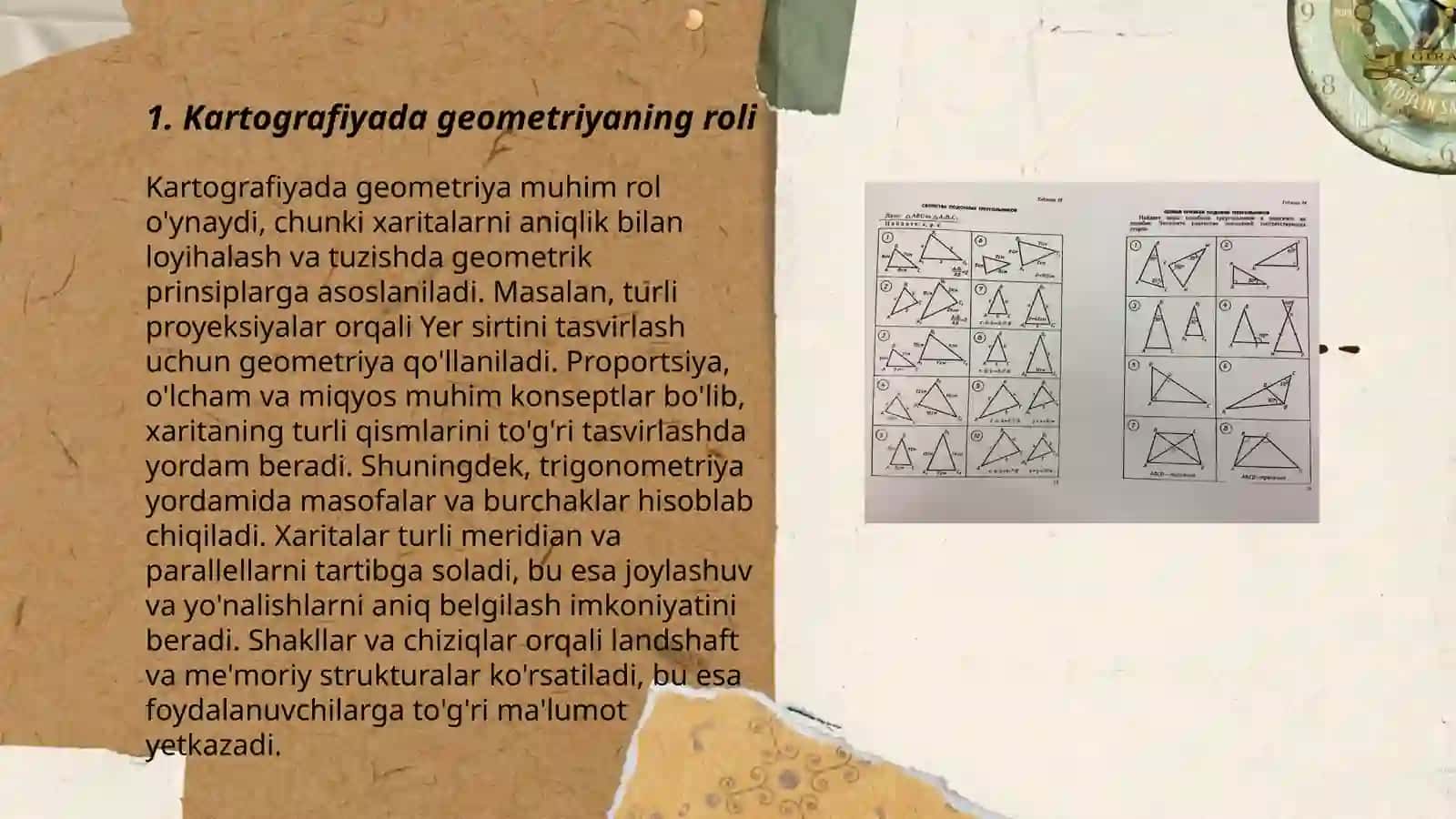Geometriya va Geografiya bog'liqligi 3