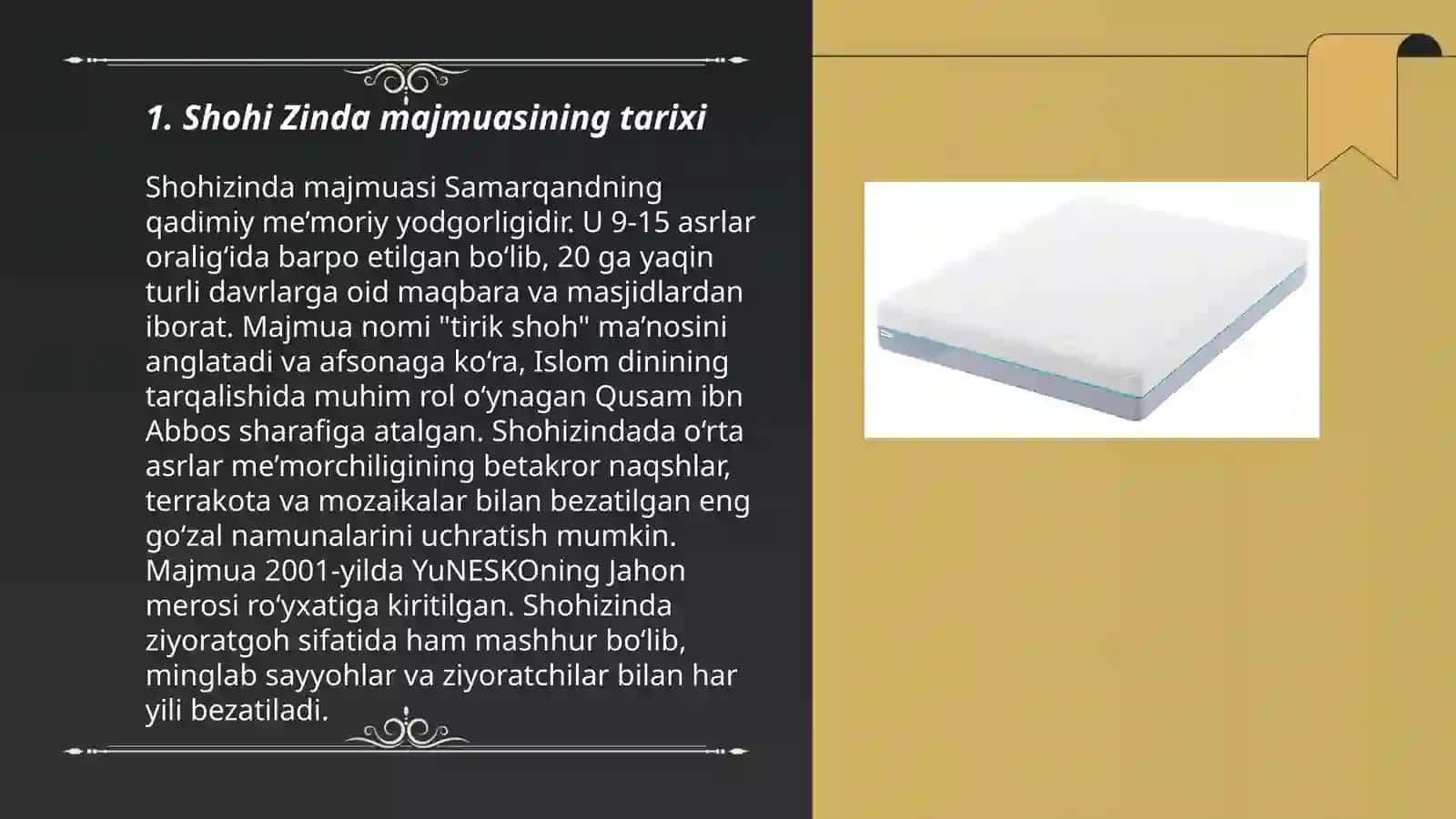 Shohi Zinda majmuasi haqida malumot 3