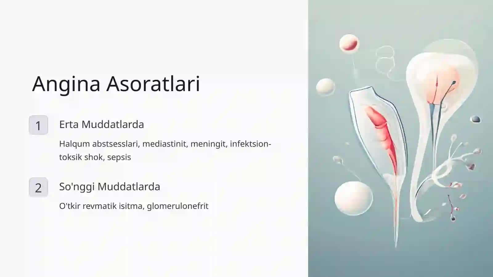 O'tkir Tonzillit (Angina) — Sabablari, Asoratlari, Tashxislash, Davolash, Oldini Olish 3