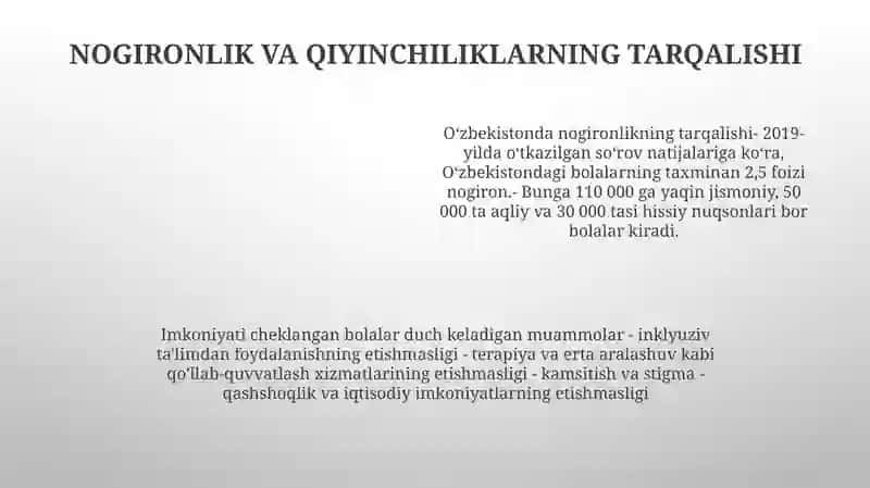 Yordamga Muhtoj Bo‘Lgan Bolalarni Toifalari Va Ularni Inklyuziv Ta'Limga Jalb Etish 3